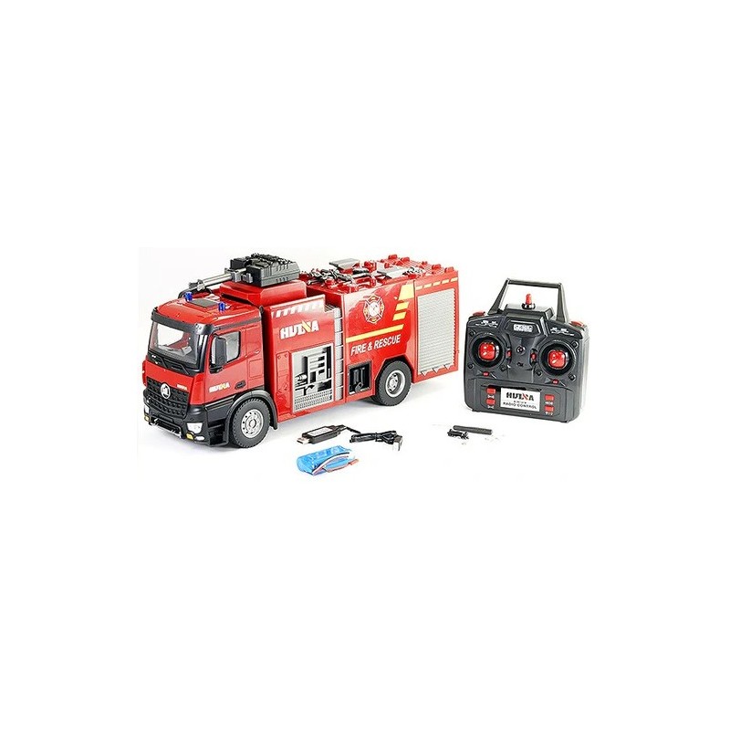 Huina Camion de Pompier Lance à Incendie 1/14 RTR CY1562